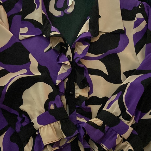 M. Kalan Large Multi Colored Tunic - Picture 5 of 7